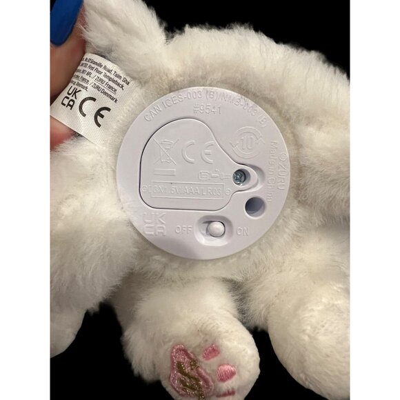 ZURU Pets Alive Smitten Kitten Interactive Purring White Kitten Plush 6” WORKS - Picture 10 of 13